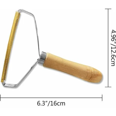GroupM Rasoir En Cuivre Pur Pour Enlever La Brosse D'épilation Manuelle De Vêtements D'artefact De Boule De Poils – Image 5