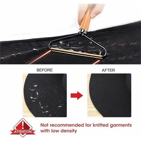 GroupM 3 Pièces Grattoir En Cuivre Pur Manteau D'épilation Portable Pull Brosse D'épilation Manuelle â Image 3