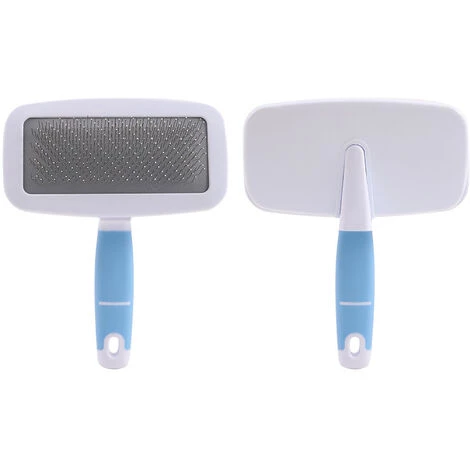 RHAFAYRE Brosse Chien Brosse Chat, Peigne Déméloir Chien Professionnel Et Brosse Chien Poil Long, Râteau De Toilettage Pour Chien Et Chat Réduit Efficacement La Perte De Cheveux Jusqu'à 95% â Image 3