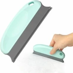 MONLY Brosse Anti Poils Animaux Chat & Chien, Brosse D'épilation Réutilisable Pour Animaux De Compagnie, Brosse De Nettoyage D'épilation De Chien De Chat, Convient Pour Canapé, Lit, Couverture