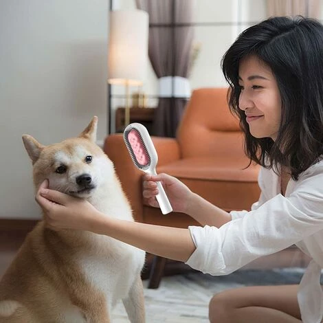 EAUDACè Peigne D'épilation Pour Animaux Domestiques, épilateur à Poils D'animaux, Brosse Pour Chat Et Chien, Brosse Pour Toilettage, Brosse à Poils Courts, Brosse Sous-poil Pour Chats – Image 3