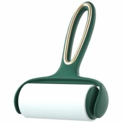 Épilation Collante épilateur Vêtements Dépoussiérage Brosse Collante (vert (manche + Papier Collant)),HANBING