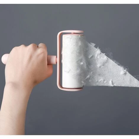 Capsule Roller Hair Sticker Tearable Household Clothes Hair Remover (Rose),HANBING – Image 4