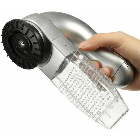 L'FLANEUR Aspirateur De Fourrure De Poils D'animaux De Compagnie Chat Chien Hangar Brosse De Toilettage Peigne Aspirateur Tondeuse Argent ANEUR – Image 2