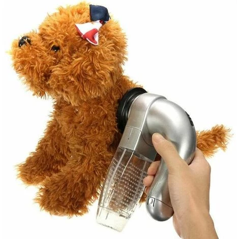 L'FLANEUR Aspirateur De Fourrure De Poils D'animaux De Compagnie Chat Chien Hangar Brosse De Toilettage Peigne Aspirateur Tondeuse Argent ANEUR – Image 3