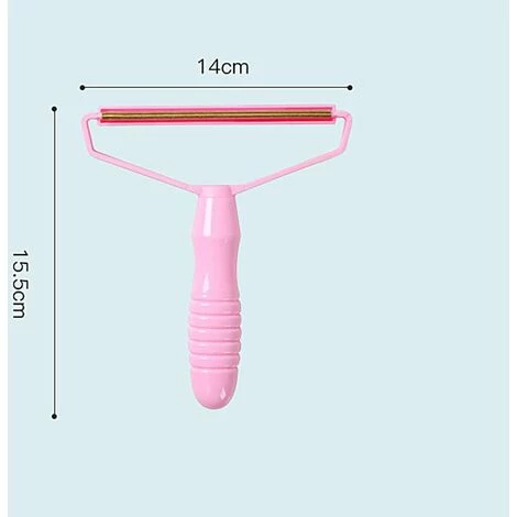 LTS FAFA 2 Pièces Rasoirs Anti-Bouloches, Lint Remover, Brosse Manuel Anti Poil Fuzz Rasoir De Rasoir De Vêtements Avec Reusable, Pour Tapis, Vêtements Et Autres Tissus(Couleur Aléatoire) – Image 2