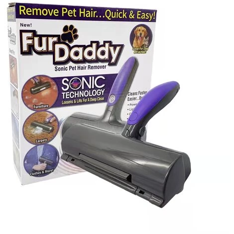 THSINDE Brosse Anti Poils Animaux Chat Chien, Brosse Ramasse Enlève Poils, Magique Réutilisable Pour Poils, Rouleau à Poils D'animaux, Épilateur(vêtements/canapé/Voiture/lit/Tapis)