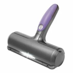 BENOBBY KIDS Brosse Anti Poils Animaux - Ramasse Poils Chat / Chien - Violet Et Gris - Pour Canapé/Vêtements/Voiture