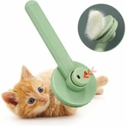 LADACèE Brosse Pour Chat, Brosse Lisse Autonettoyante Enlève Le Sous-poil Brosse Pour Chien Poils Courts à Longs Appropriée Brosse Lisse Douce