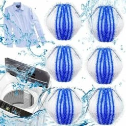 HELLO KITTY BAIN Épilateur De Machine à Laver, Boule De Machine à Laver Réutilisable, Piège à Poils D'animaux, Filtre à Charpie Pour Machine à Laver (bleu + Blanc)