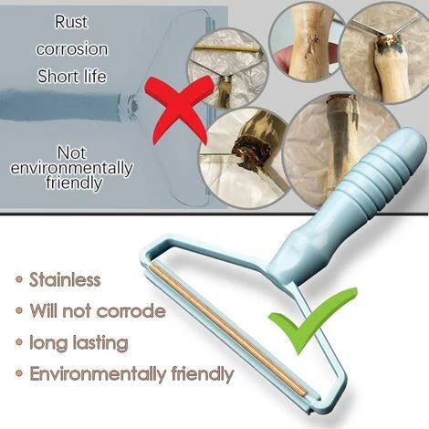 PERLE RARE Rasoir En Tissu Portable, Dissolvant De Peluches, Brosse De Voyage Manuelle Pour Enlever Les Peluches, Outil Pour Enlever Les Poils D'animaux, Pour Enlever La Poussière Des Vêtements, Tapis, Meubles, Canapé. â Image 4