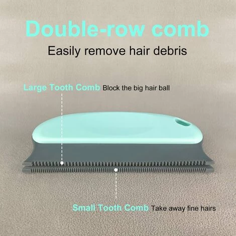 GRID COOL Brosse Anti Poils Animaux Chat & Chien, Brosse D'épilation Réutilisable Pour Animaux De Compagnie, Brosse De Nettoyage D'épilation De Chien De Chat, Convient Pour Canapé, Lit, Couverture – Image 4