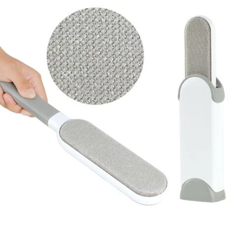 HIASDFLS Lot De 2 Brosses Anti-peluches Pour Meubles, Brosses Anti-peluches Double Face, Brosses Autonettoyantes Pour Peluches, épilateur Pour Animaux De Compagnie, Brosses Nettoyantes Pour Meubles, Vêtements, Canapé, Tapis – Grand – Image 3