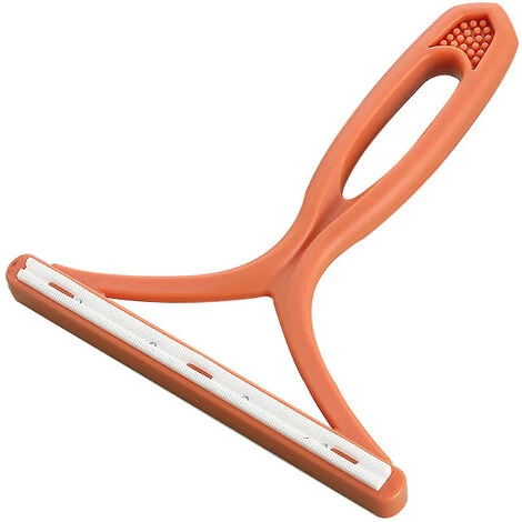 HEGUYEY Éliminateur De Peluches Manuel Double Face – Lot De 2 Extracteur De Peluches Portable Avec Brosse En Silicone, épilateur Pour Chats Et Chiens, Rasoir Pour Tapis, Vêtements, Poils D'animaux (plastique)