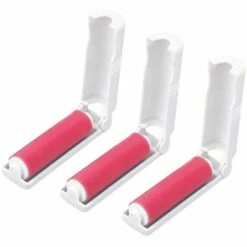 3 Pcs Lint Roller Réutilisable Pliable Portable Vêtements Lavage Tapis Feuilles Poussière Aspiration Brosse Picker Set Cleaner, Pet Hai,Tanètue