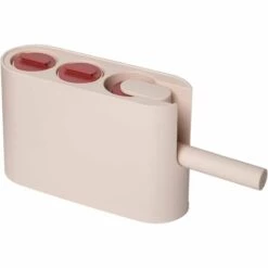 FLYME Brosse Collante à Poils, 2 Rechange Collant Rouleau à Peluches élimine Facilement Et Rapidement Les Poils Danimaux La Poussière Et Les Peluches Des Vêtements Meubles Et Sièges De Voiture，Rose