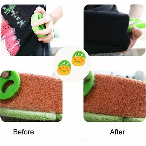 GRID COOL Anti Poil Machine À Laver, 4 Pièces Pet Fourrure Catcher Filtre À Cheveux Enlevez Les Vêtements Épilateur De Lessive Cheveux Peau Débris Laine Coton Laine Coton Poil Pet,Lilaris – Image 4